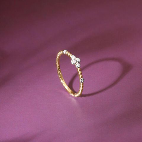 Petite Bloom Diamond Ring
