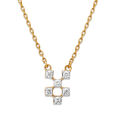 14KT Yellow Gold Summer Retreat Diamond Pendant with Chain,,hi-res view 2