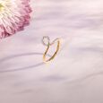 Infinity Flow Diamond Ring,,hi-res view 1