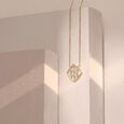 Linear Glow Diamond Necklace,,hi-res view 1