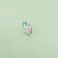 Pastel Pop Silver Finger Ring,,hi-res view 1