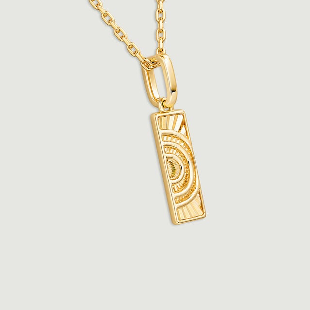 Intricate Radiant Gold Pendant,,hi-res image number null