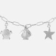 Ocean Charm Silver Bracelet,,hi-res view 4