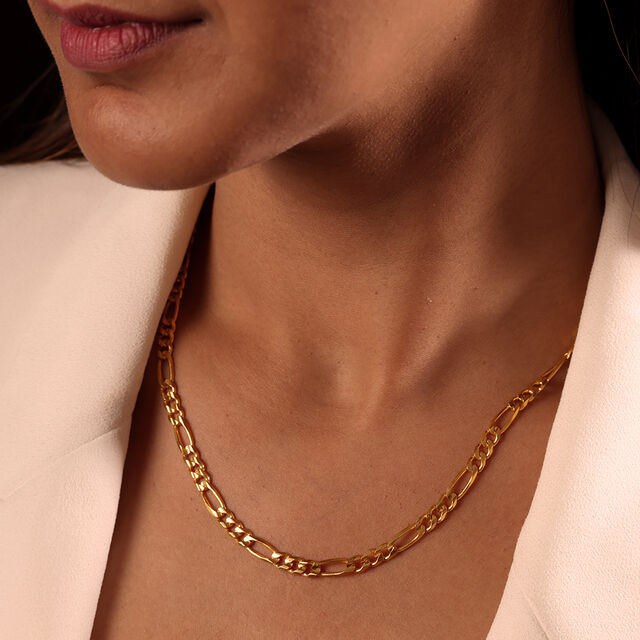 Figaro Link 22 Kt Gold Chain,,hi-res image number null