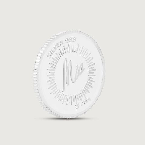 10 GM 999 Lotus Silver Coin