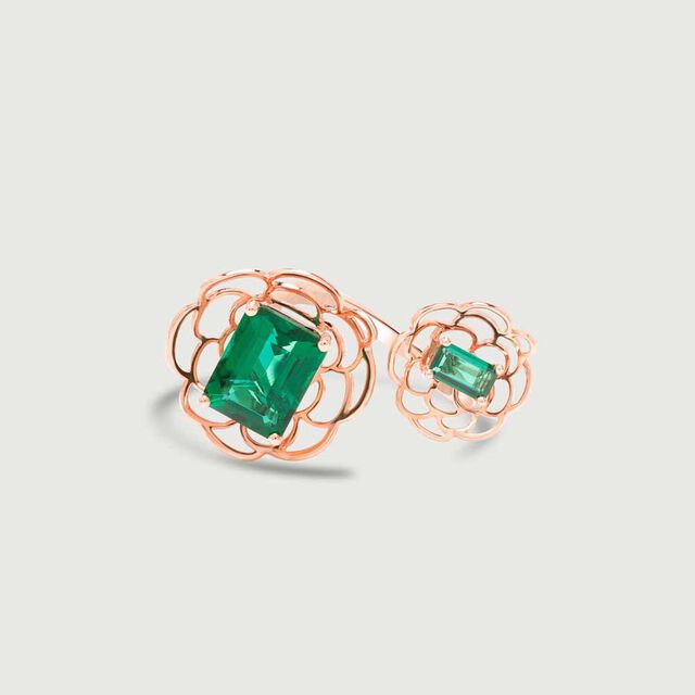 Dramatic Bloom Colourstone Ring,,hi-res image number null