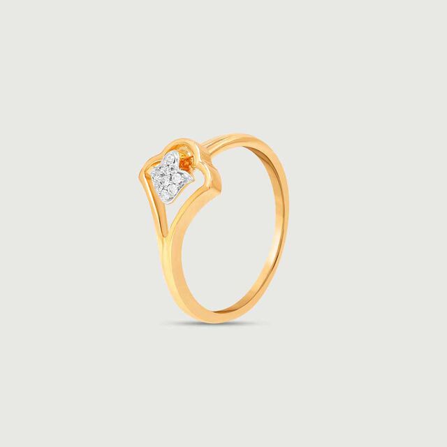 Curvy Shine Diamond Ring,,hi-res image number null
