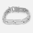Contemporary Link Silver Bracelet,,hi-res view 3