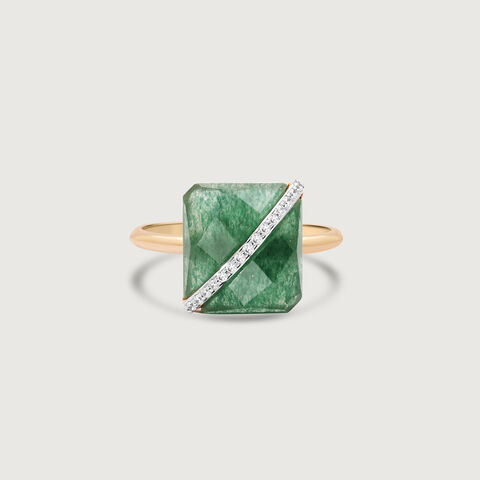 Royal Glow Quartz Ring