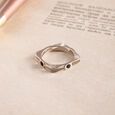 Modern Geometric Gold Finger Ring,,hi-res view 1