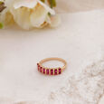 14KT Yellow Gold Irish Coffee Finger Ring,,hi-res view 1