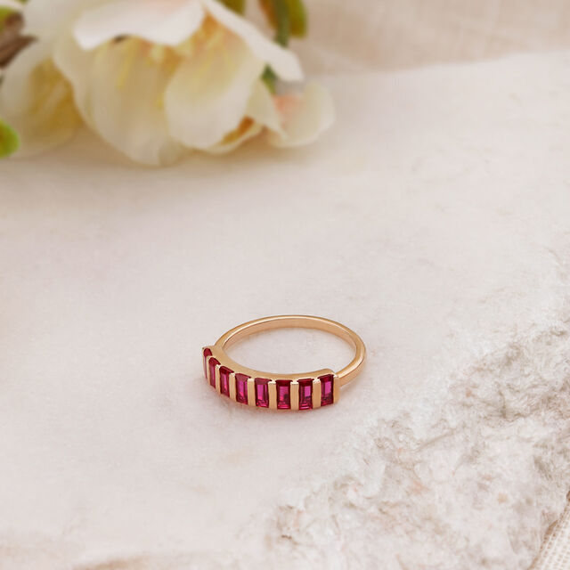 14KT Yellow Gold Irish Coffee Finger Ring,,hi-res image number null