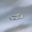Twinkle Star Silver Toe Ring,,hi-res view 1