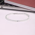 Linked Edge Silver Kada,,hi-res view 1