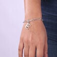 Classic Initial M Silver Charm,,hi-res view 2