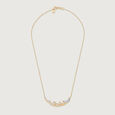 Crescent Comet's Glimmer 14KT Diamond Necklace,,hi-res view 2