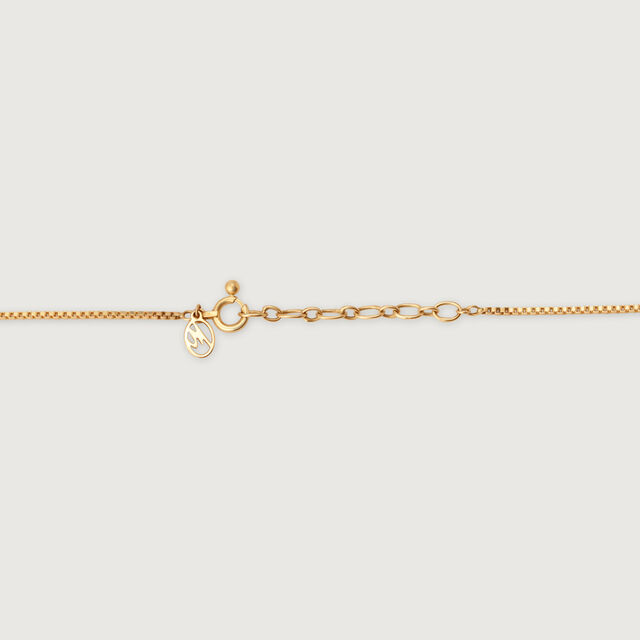 Heart Stream 14 Kt Gold & Pearl Necklace,,hi-res image number null