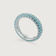 Mesmerizing Aqua 925 Silver Ring,,hi-res view 3