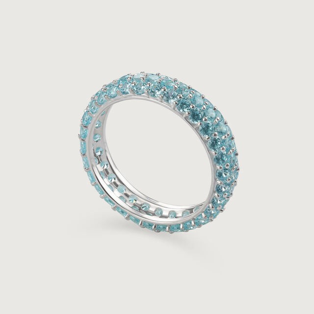 Mesmerizing Aqua 925 Silver Ring,,hi-res image number null