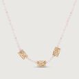 Golden Lattice Pearl Chain,,hi-res view 3