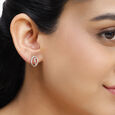 14KT  Yellow Gold Beyond the Basics Diamond Stud Earring,,hi-res view 1