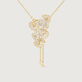 Cascading Bloom Diamond Necklace,,hi-res view 1