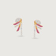 Radiant Aurora Diamond Drop Earrings,,hi-res view 3