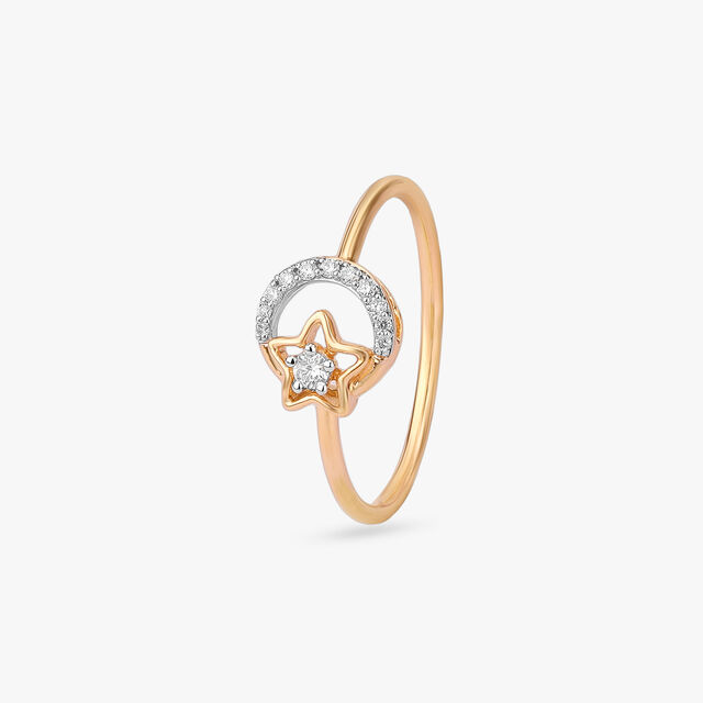 Moonlit Star Diamond Ring Diamond Ring,,hi-res image number null