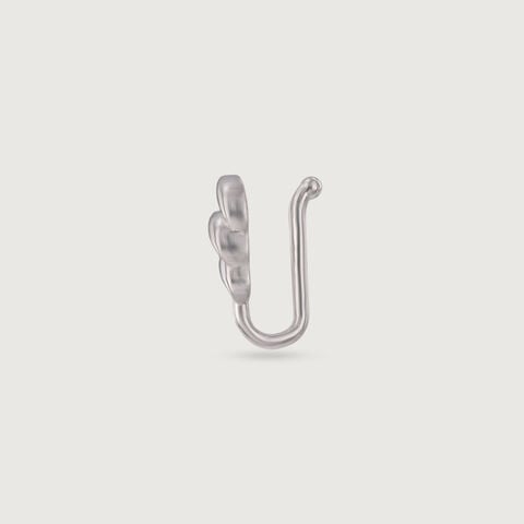 Sassy Sleek Silver Nose Pin