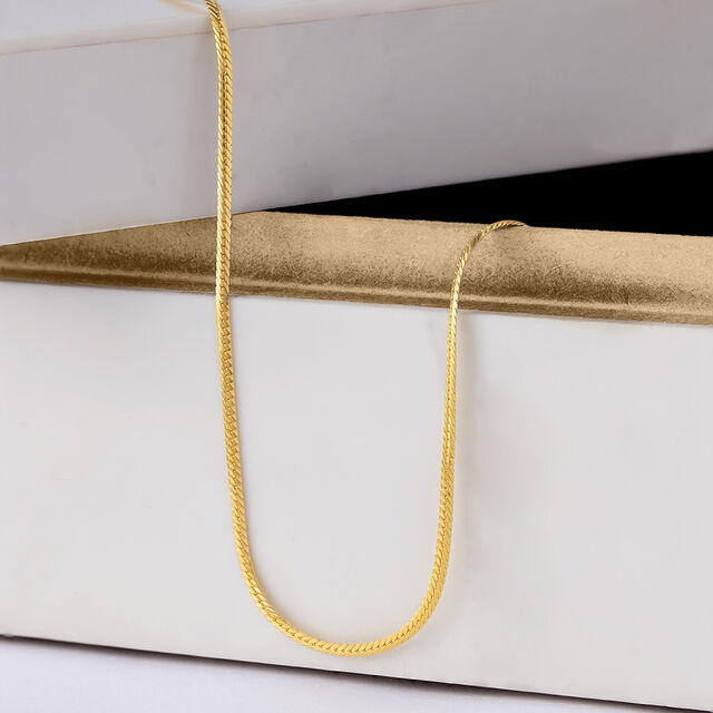 Sleek Elegant Gold Chain,,hi-res image number null