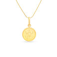 Divine Lakshmi Gold Pendant,,hi-res view 1
