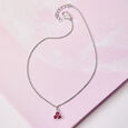 Minimalist Glow Silver Anklet,,hi-res view 1