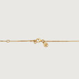 Delicate Bowtie Gold & Diamond Necklace,,hi-res view 5