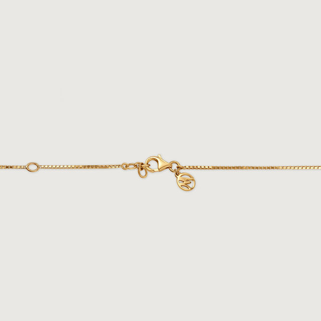 Delicate Bowtie Gold & Diamond Necklace,,hi-res image number null