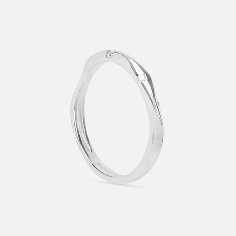 Gleam Loop Silver Ring alternate view 2