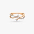 Infinity Twist Diamond Ring,,hi-res view 2
