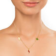 14KT Cutesy Gold Chains with Fun Charms,,hi-res view 2