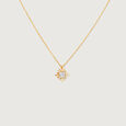 Petite Sunbeam Diamond Necklace,,hi-res view 3