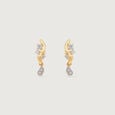 Graceful Drift Diamond Drop Earrings,,hi-res view 3