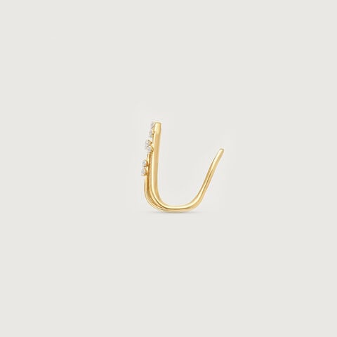 Serene Drift Diamond Ring