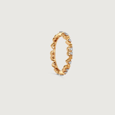 Love Luck Diamond & Gold Ring