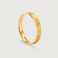 Me & We - Everlasting Love Band 18KT Gold Couple Ring -Single Piece,,hi-res view 4