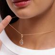 Fancy Sway Diamond Pendant,,hi-res view 2