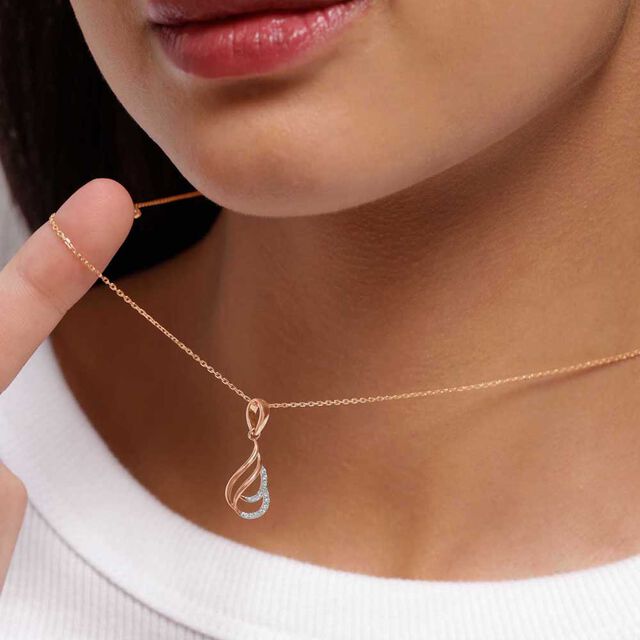 Fancy Sway Diamond Pendant,,hi-res image number null