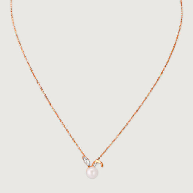 Enchanted Radiance Pearl & Diamond Necklace,,hi-res image number null