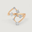 Constellation Dreams 14KT Diamond Finger Ring,,hi-res view 3