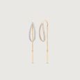 Luminous Orbit Diamond Sui Dhaga Earrings,,hi-res view 4