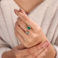 14KT Rose Gold Finger Ring,,hi-res view 2