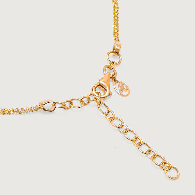 Spectral Glow 14 Kt Gold and Diamond Necklace,,hi-res image number null