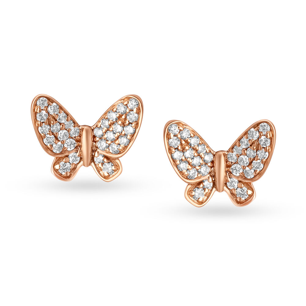 Tanishq diamond earrings for babies online